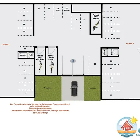 Apartment Hanseresidenz Ii Whg 21 Boltenhagen (Ostseebad)